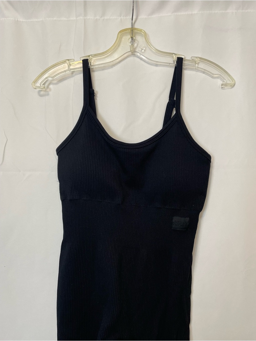 refuge Full-Length Bodysuit Black Womens Small - Picture 2 of 8